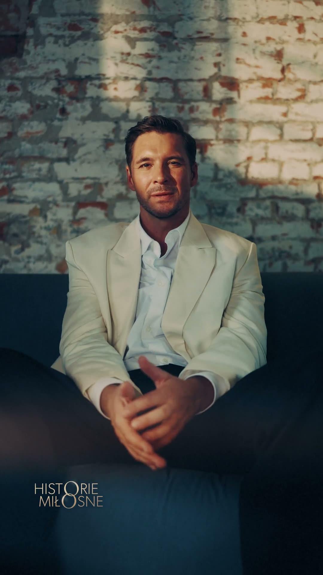 Kadr z filmu promującego spektakl „Historie Miłosne”
